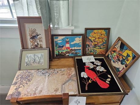 Mixed Art Lot - Different Sizes & Themes