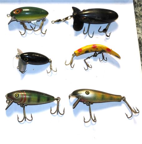 6 Fishing Lures