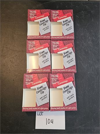 Cambridge Chip Clip Lot- Old Store Stock
