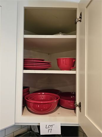 Red Fiestaware & More