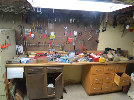 Work Bench Cleanout