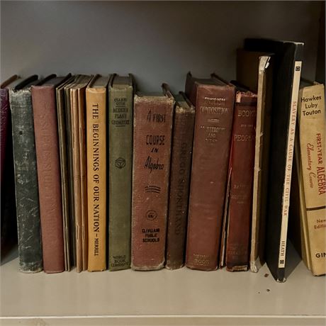 Collection of Old School Books