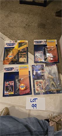 Vintage Starting Lineup Baseball Figurines
