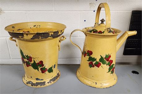 Handpainted Watering Cans