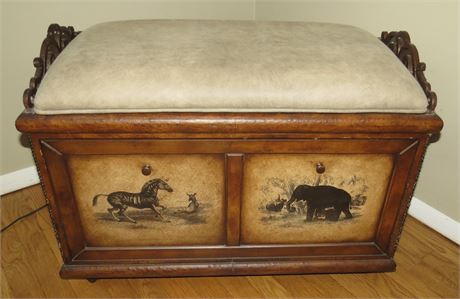 Blanket Chest With Drawer