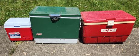 Vintage Coleman, Coolers