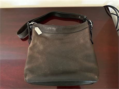 Coach Brown Leather Shoulder Bag