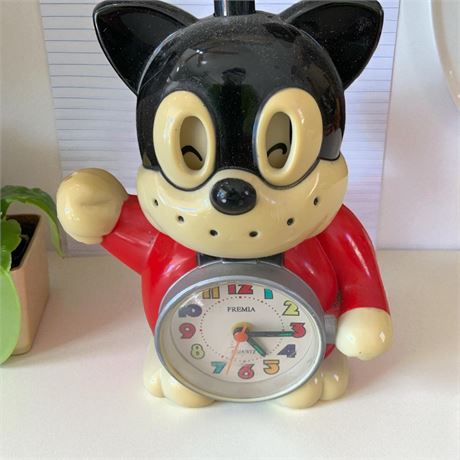 Norakuro-kun Japanese Manga Dog Character Talking Alarm Clock By Premia