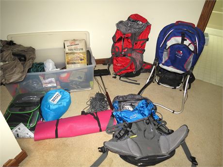 Hiking, Camping Gear