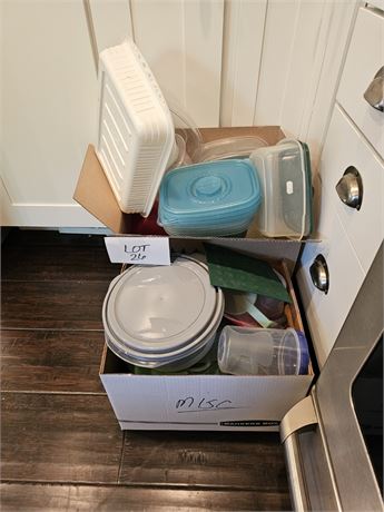 Mixed Tupperware & Storage Containers