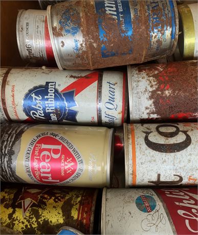 Vintage Beer Van Lot (Empty)