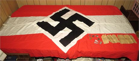 Nazi Flag & Uniform Insignia