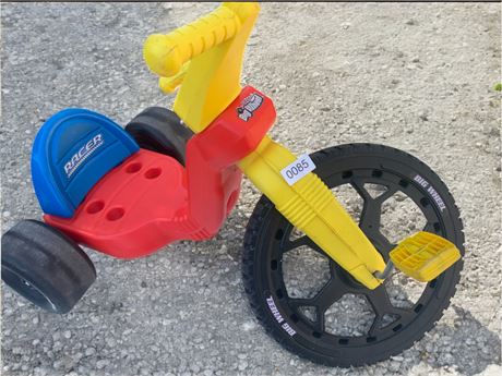 The Original Big Wheel Racer Tricycle Kid's Riding Toy