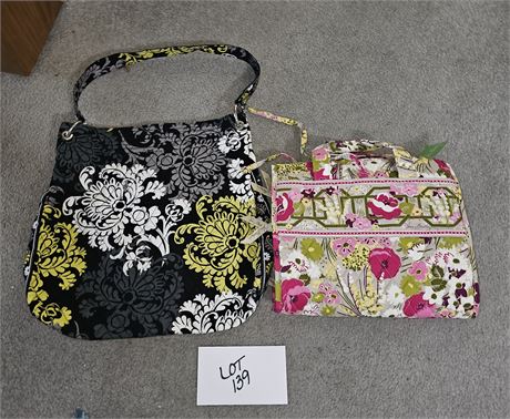 Vera Bradley Mixed Purse Lot- Size & Color Vary