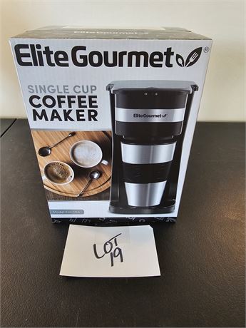 Elite Gourmet Single Cup Coffee Maker