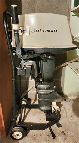 Johnson 20 HP Outboard Boat Motor