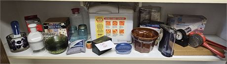 Shelf Cleanout- Super Shooter, Salad Bowls, Bread Machine, Crock Pot & More
