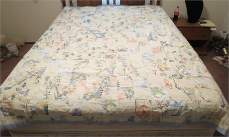 Vintage Hand Made Quilt