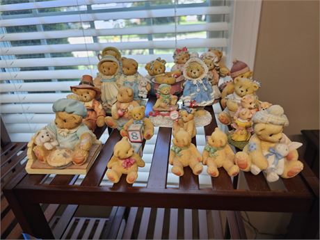 Mixed Lot of "Cherished Teddies" Figurines - Mixed Sizes