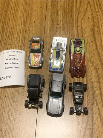 Vintage Red Line Hot Wheels Cars - Lot of 6