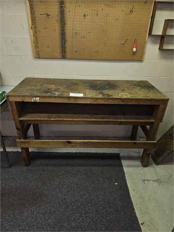 Wood Work Bench