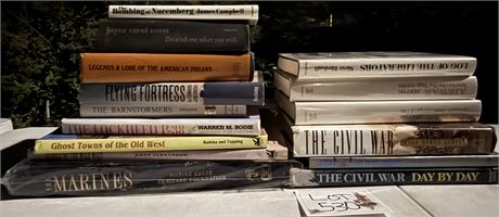 Book Lot- Civil War, Military & More