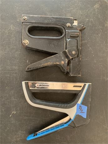 Staple Gun Lot of 2