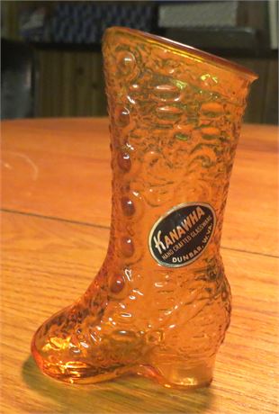 Kanawha Amber Glass Boot
