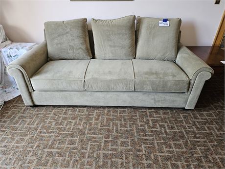 Harrison Bernhardt Micro Fiber Gray Couch