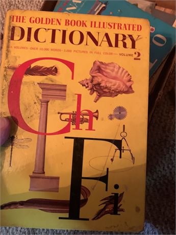 The Golden Book Illustrated Dictionary Book Science We Sing and More