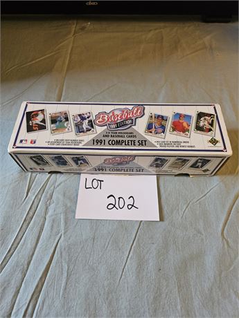 Baseball 1991 Edition Trading Cards