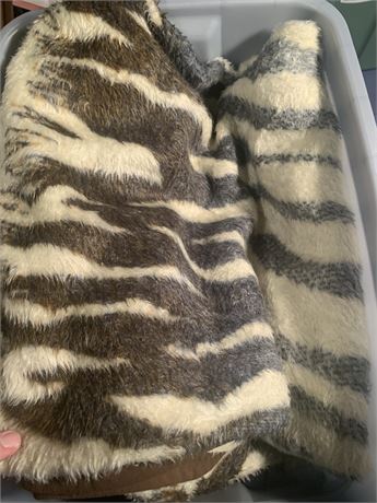 Animal Print Blanket Lot