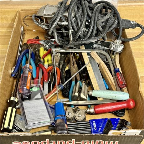 Mixed Lot, Pliers, Wrenches, Tools and More