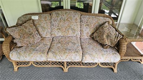 Wicker Couch