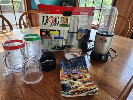 The Original Magic Bullet-Open Box Lightly Used-Missing 2 Cups