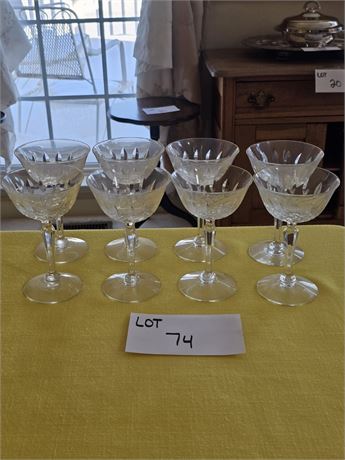 Tiffin- Franciscan "Elyse" Champagne Glasses