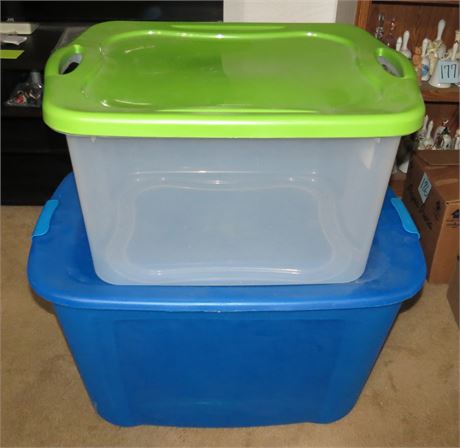 2 Storage Totes