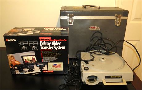 Kodak Slide Projector, Video Transfer System