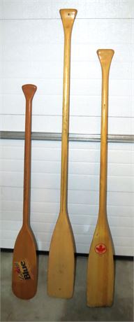 Oars, 2 Are Beer Labeled