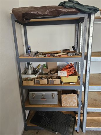 Mixed Tool & Hardware Lot- Hand Tools, Heavy Electrical Cord, Door Lock Kits &