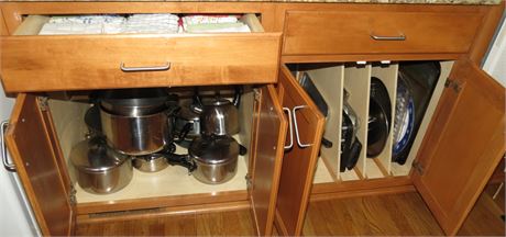 Kitchen Cabinet/Drawer Cleanout