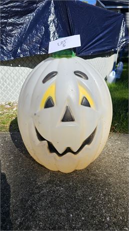 Vintage Blown Mold Jack-O-Lantern/Pumpkin