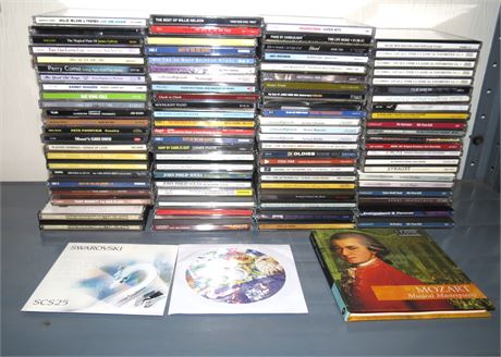 Large Lot of Assorted CD's