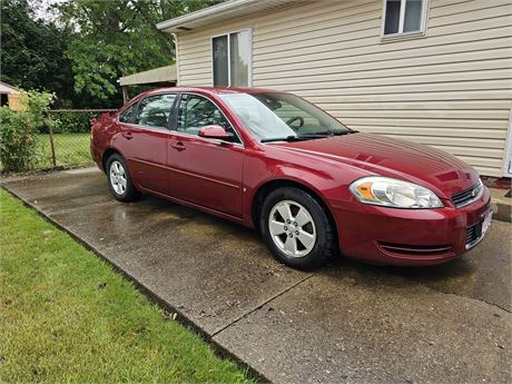 2007 Chevrolet Impala LT 4 Door Sedan - 3500 V6 Engine / 112K Miles