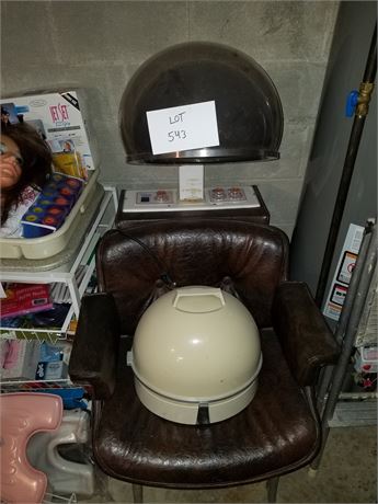Vintage Beauty Shop Hair Dryer & Portable Hair Dryer