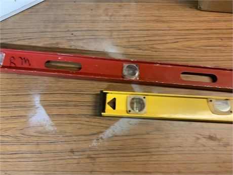 Metal Level Tool Lot of 2
