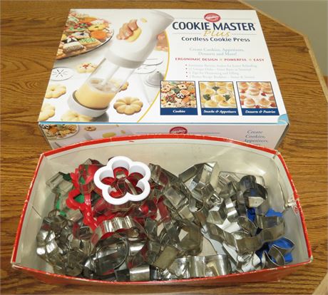 Cookie Cutters, Cordless Cookie Press