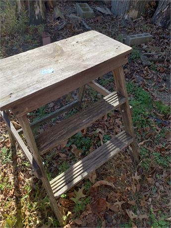 Wood Step Ladder