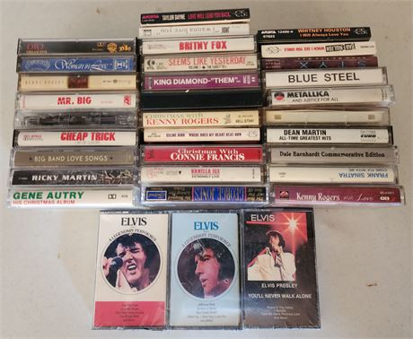 Assortment of Cassettes