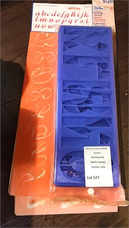 Delta Decorative Stencil Lot